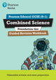 Book cover of: Pearson REVISE Edexcel GCSE Combined Science (Foundation) Guided Revision Workbook - for 2026, 2027 exams