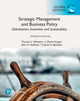 Book cover of: Strategic Management and Business Policy: Globalization, Innovation and Sustainability, Global Edition + MyLab Management with Pearson eText (Package). By: Thomas L. Wheelen