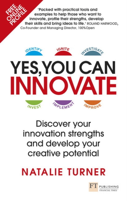 Book cover of: Yes, You Can Innovate. By: Natalie Turner