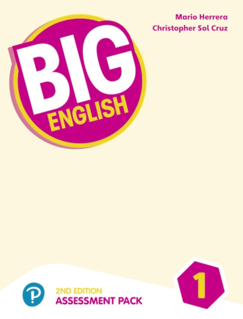 Book cover of: Big English AmE 2nd Edition 1 Assessment Book & Audio CD Pack