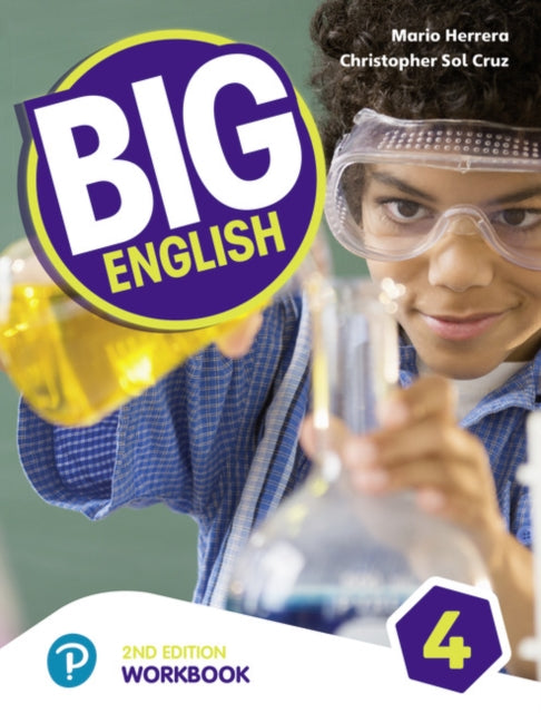 Book cover of: Big English AmE 2nd Edition 4 Workbook with Audio CD Pack