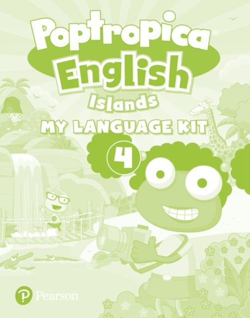 Book cover of: Poptropica English Islands Level 4 My Language Kit + Activity Book pack. By: Sagrario Salaberri