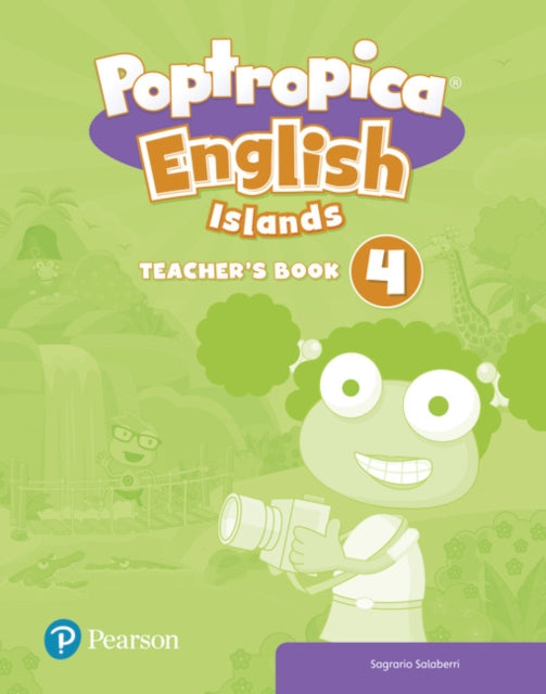 Book cover of: Poptropica English Islands Level 4 Teacher's Book with Online World Access Code + Test Book pack. By: Sagrario Salaberri