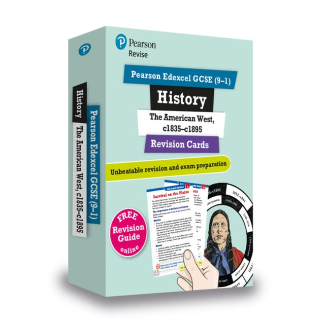 Pearson REVISE Edexcel GCSE History American West Revision Cards - for 2025 exams
