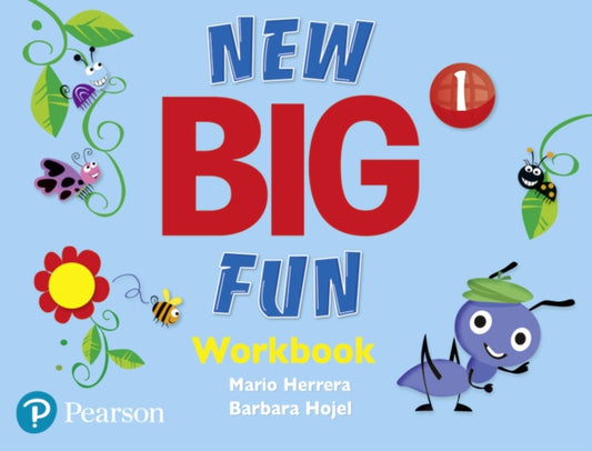 Book cover of: New Big Fun - (AE) - 2nd Edition (2019) - Workbook - Level 1