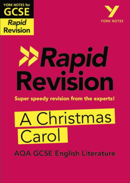York Notes RAPID AQA GCSE (Revision Guide) A Christmas Carol - for 2026, 2027 exams 9781292270883 Lyn Lockwood
