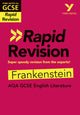 York Notes RAPID AQA GCSE (Revision Guide) Frankenstein - for 2026, 2027 exams