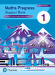 Book cover of: Maths Progress Second Edition Support Book 1. By: Katherine Pate