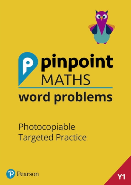 Book cover of: Pinpoint Maths Word Problems Year 1 Teacher Book. By: Josh Lury