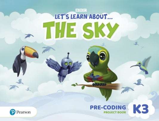 Book cover of: Let's Learn About the Earth (AE) - 1st Edition (2020) - Pre-coding Project Book - Level 3 (the Sky)