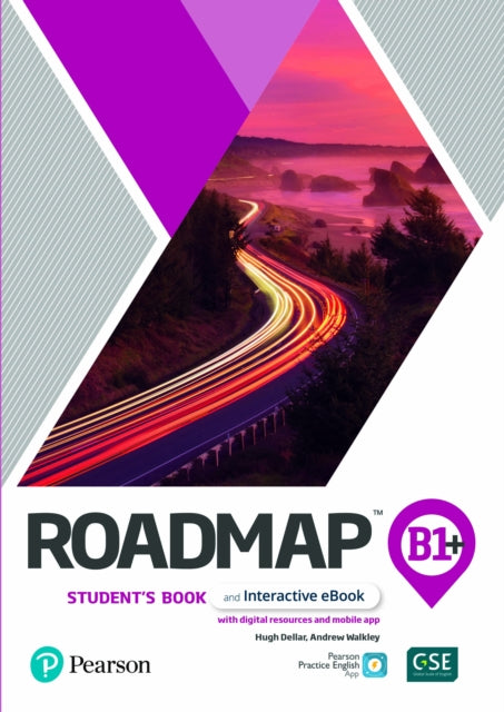 Book cover of: Roadmap B1+ Student's Book & Interactive eBook with Digital Resources & App. By: Pearson Pearson Education