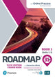 Book cover of: Roadmap B1+ Flexi Edition Roadmap Course Book 1 with eBook and Online Practice Access. By: Hugh Dellar