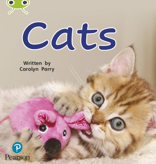 Book cover of: Bug Club Phonics - Phase 2 Unit 3: Cats. By: Carolyn Parry