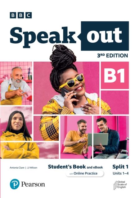 Book cover of: Speakout 3ed B1 Student’s Book and eBook with Online Practice Split 1. By: Antonia Clare