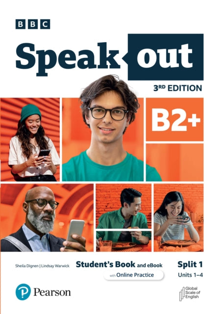 Book cover of: Speakout 3ed B2+ Student’s Book and eBook with Online Practice Split 1. By: Antonia Clare