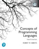 Book cover of: Concepts of Programming Languages, Global Edition. By: Robert Sebesta