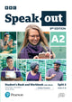 Book cover of: Speakout 3ed A2 Student's Book and Workbook with eBook and Online Practice Split 2. By: Pearson Pearson Education