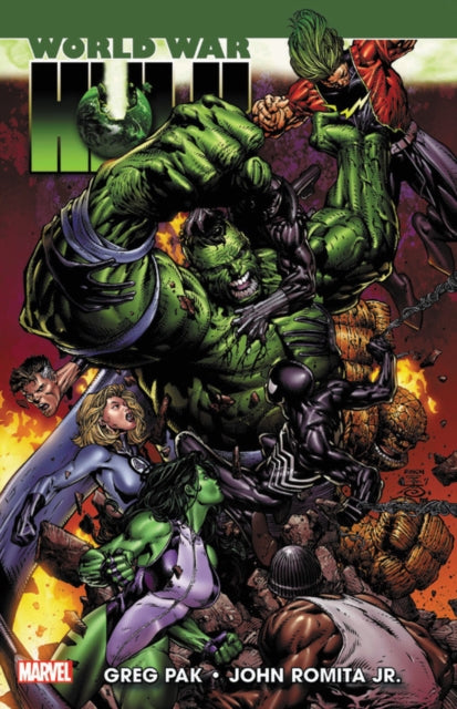 Book cover of: Hulk: World War Hulk. By: Greg Pak