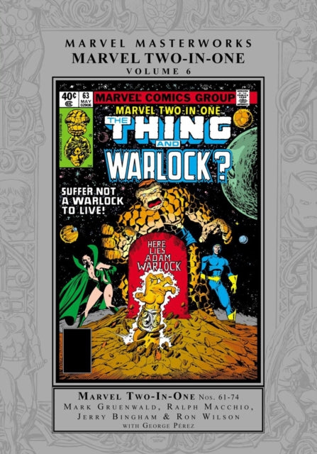 Book cover of: Marvel Masterworks: Marvel Two-in-one Vol. 6. By: Mark Gruenwald