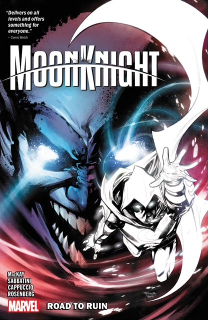 Book cover of: Moon Knight Vol. 4: Road To Ruin. By: Jed MacKay
