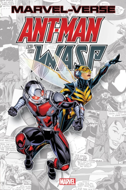 Book cover of: Marvel-Verse: Ant-Man & The Wasp. By: Roberto Aguirre-Sacasa