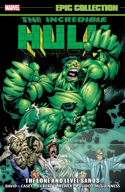 Book cover of: Incredible Hulk Epic Collection: The Lone and Level Sands. By: Peter David