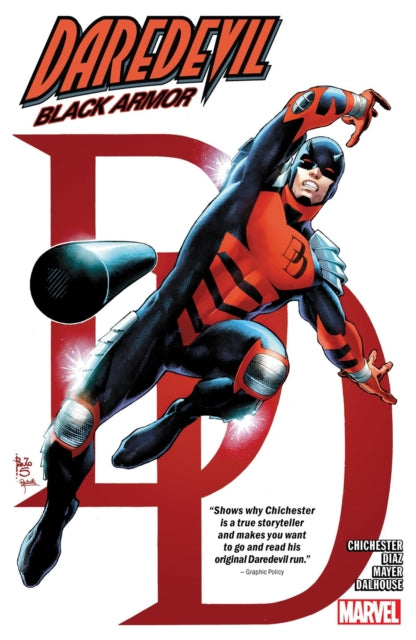 Book cover of: Daredevil: Black Armor. By: D. G. Chichester