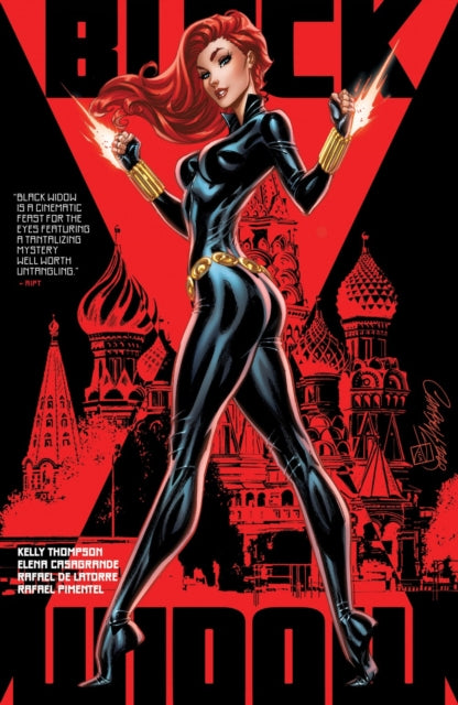 Book cover of: Black Widow by Kelly Thompson. By: Kelly Thompson