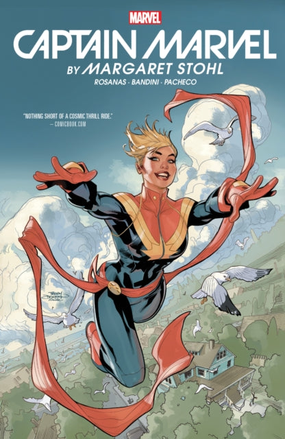 Book cover of: Captain Marvel by Margaret Stohl. By: Margaret Stohl