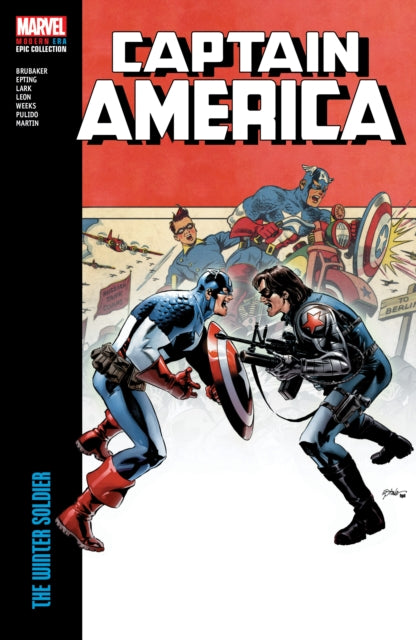 Book cover of: Captain America Modern Era Epic Collection: The Winter Soldier. By: Ed Brubaker