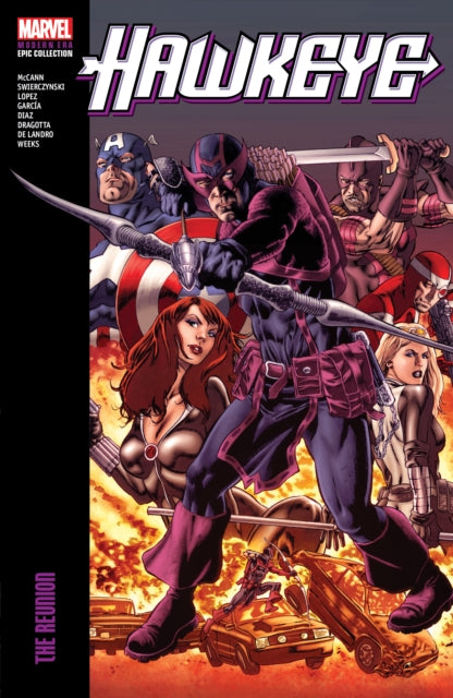 Book cover of: Hawkeye Modern Era Epic Collection: The Reunion