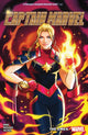 Book cover of: Captain Marvel by Alyssa Wong Vol. 1: The Omen. By: Alyssa Wong