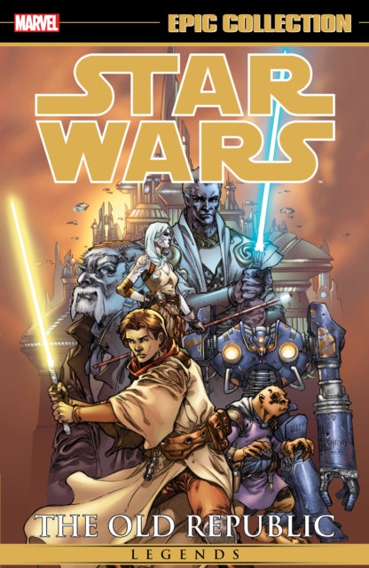 Book cover of: Star Wars Legends Epic Collection: The Old Republic Vol. 1 (New Printing). By: John Jackson Miller