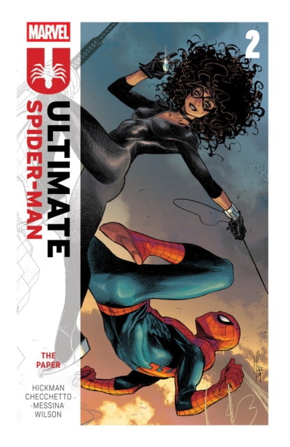 Book cover of: Ultimate Spider-Man by Jonathan Hickman Vol. 2: The Paper. By: Jonathan Hickman