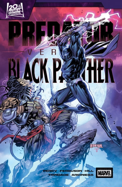 Book cover of: Predator Vs. Black Panther. By: Benjamin Percy