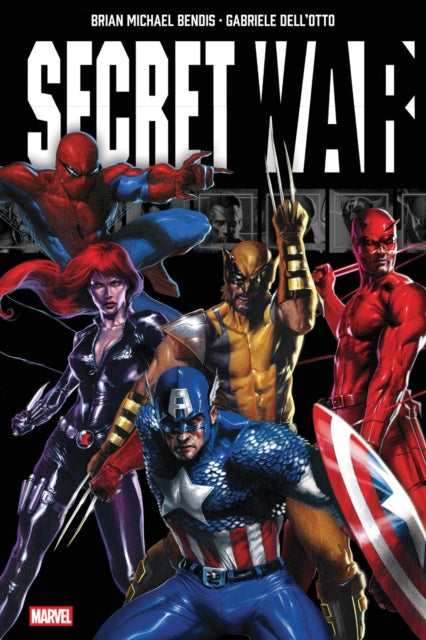 Book cover of: Secret War by Brian Michael Bendis Omnibus. By: Brian Michael Bendis
