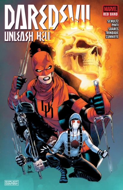 Book cover of: Daredevil: Unleash Hell - Red Band