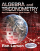 Book cover of: Algebra and Trigonometry. By: Ron Larson