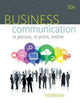 Book cover of: Business Communication. By: Amy Newman
