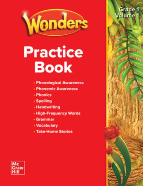 Book cover of: WONDERS PRACTICE BOOK GRADE 1 V1 STUDENT EDITION