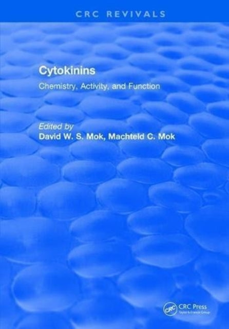 Book cover of: Cytokinins. By: David W. S. Mok