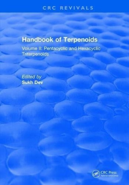 Book cover of: Handbook of Terpenoids. By: Sukh Dev