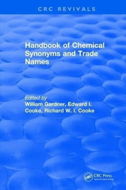 Book cover of: Handbook of Chemical Synonyms and Trade Names