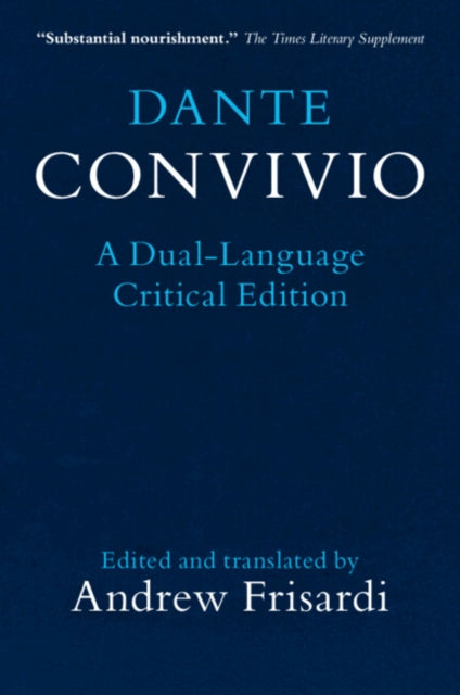 Book cover of: Dante: Convivio. By: Dante Alighieri