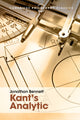 Book cover of: Kant's Analytic. By: Jonathan Bennett