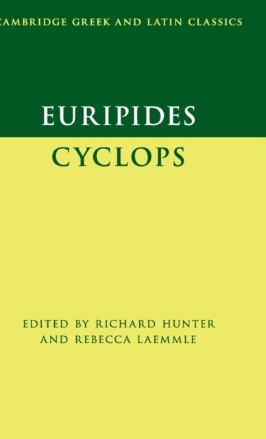 Book cover of: Euripides: Cyclops. By: Richard Hunter