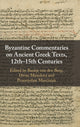 Book cover of: Byzantine Commentaries on Ancient Greek Texts, 12th–15th Centuries. By: Baukje van den Berg