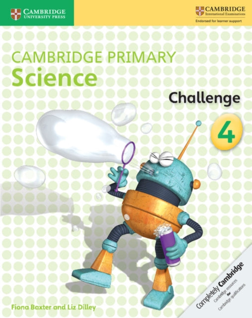Book cover of: Cambridge Primary Science Challenge 4. By: Fiona Baxter
