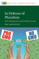 Book cover of: In Defense of Pluralism. By: Éric Montpetit