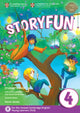 Book cover of: Storyfun for Movers Level 4 Student's Book with Online Activities and Home Fun Booklet 4. By: Karen Saxby